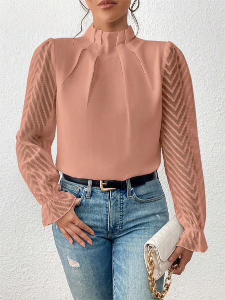 Arpina® | Elegantes Top mit Rüschenärmeln