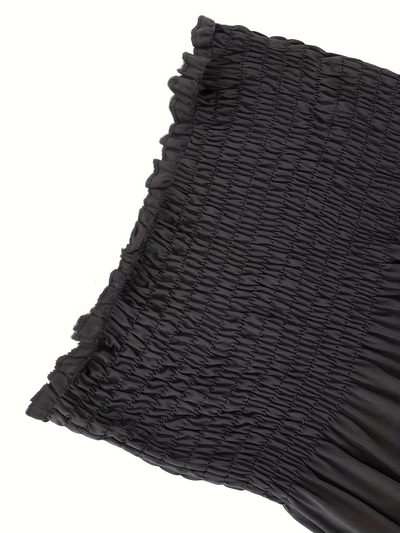 Traudel® | Schulterfreies Stretchkleid mit Smok-Detail