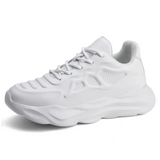 Marlene | Damen-Sneaker modern & bequem erhöht – Weiß +8CM