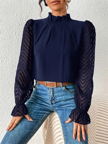 Arpina® | Elegantes Top mit Rüschenärmeln