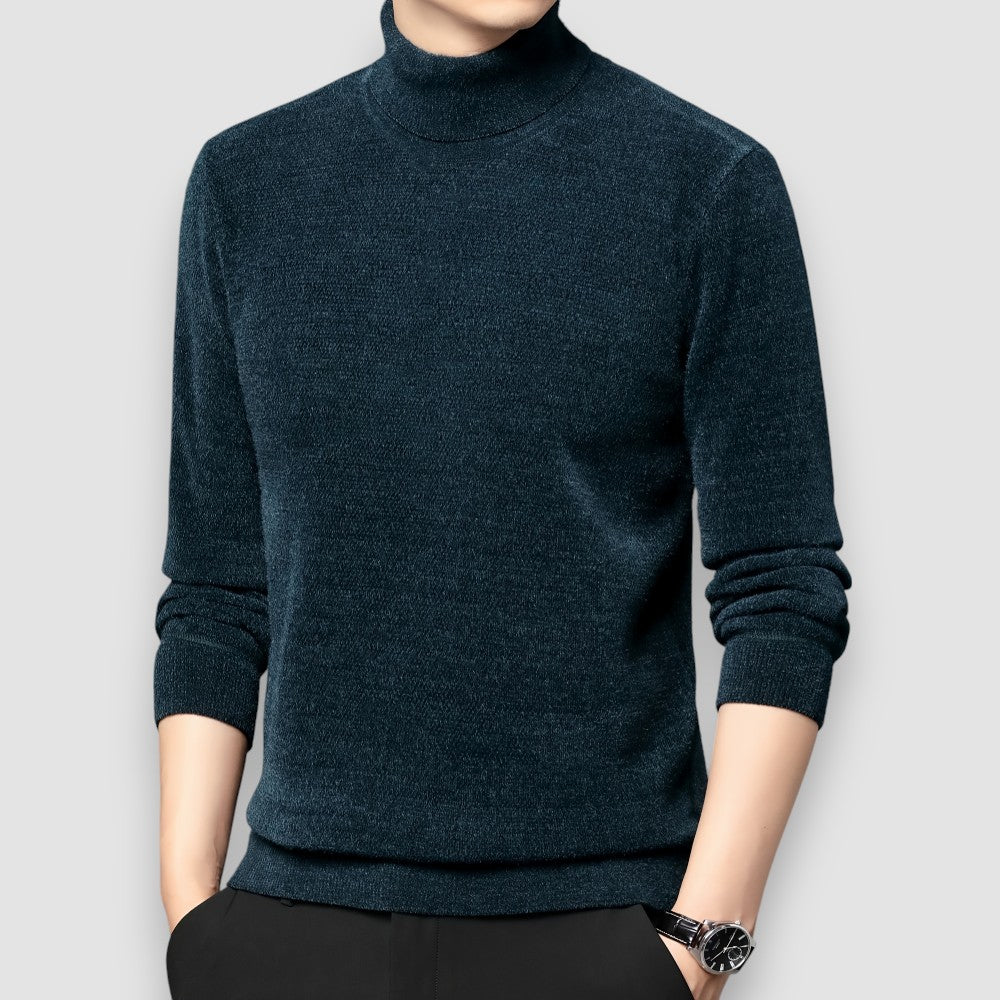 Hugo | Long Sleeve Turtle Neck Sweater