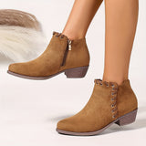 Clara | Zeitlose Stiefeletten für Damen – Hellbraun