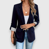 Sophie | This Moderner Damen-Blazer elegant geschnitten – Marineblau