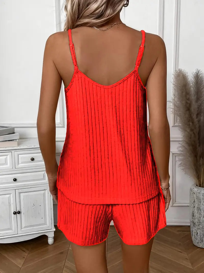 Isalie - Ärmelloses Zweiteiliges Set