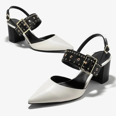 Maya - Elegante sandalen mit kubanischen absätzen