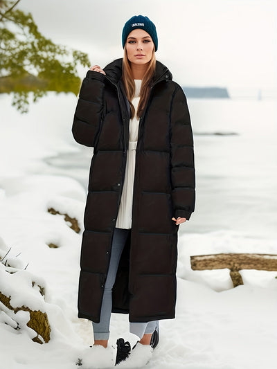 Stylischer Langer Winter Daunenmantel für Damen | Ideal für den Winter