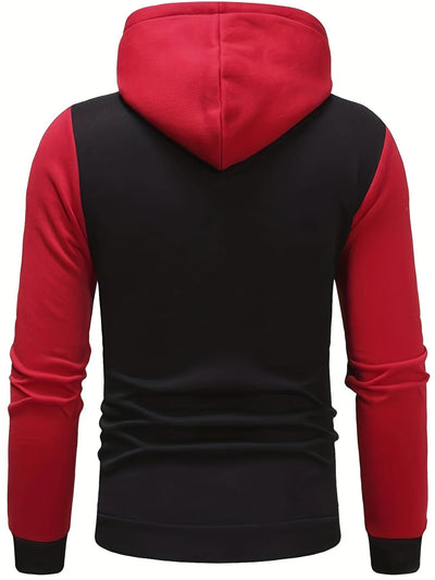 Herren Freizeit-Trainingsanzug in Übergröße mit Kapuzenpullover und Hose | Ideal für Active Wear