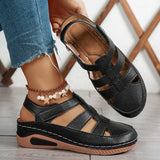 Soralia | Modische Damen-Sandalen mit stützender Sohle – Schwarz