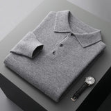 Maximilian | Eleganter Strickpullover aus Kaschmir – Grau