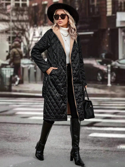 Alina® | Gestepper Kapuzenmantel