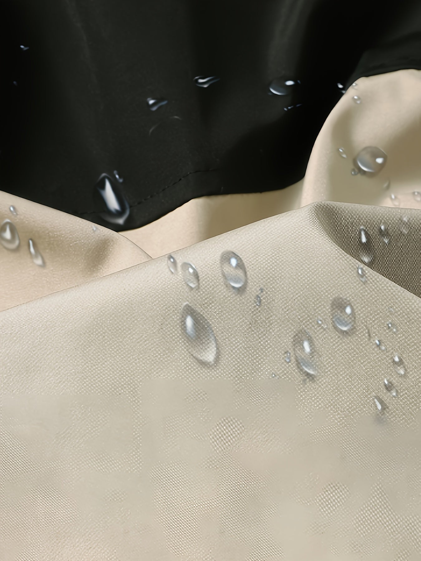 Lässige schwarze Baumwoll-Windjacke mit Kapuze für Herren | Ideal für den Winter