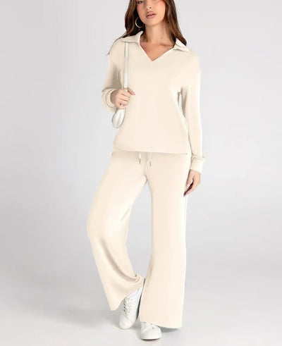 Lavena | 2-teiliges lässiges Langarm-Set