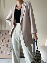 Sarah | Eleganter Und Stilvoller Damen Blazer – Aprikose