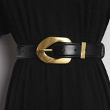 Elegante Gürtel Damen – Schwarz