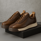 Elegante Herren Schuhe Mit Schnürung – Braun