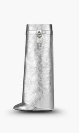 Elegante Stiefel – Silber