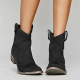 Elegante Stiefeletten Damen – Schwarz