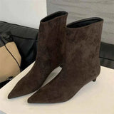 Elegante Stiefeletten – Braun