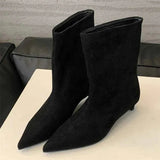 Elegante Stiefeletten – Schwarz