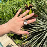 Elegante Touch Ringuhr – Rosa - Weiß