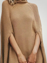 Claudia | This Modischer Khaki-Pullover für Damen – Khaki
