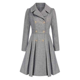 Eleganter Wintermantel – Grau
