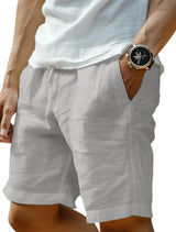 Malte | Herren Casual Shorts mit Lockere Passform und Kordelzug – Grau