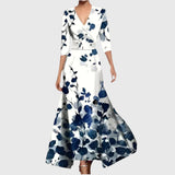 Heike | Damen Elegantes Kleid – Elegantes Damenkleid für Anlässe 2026 – Blau