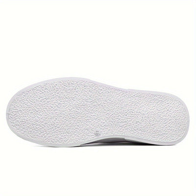 Herren Stilvolle Weiße Sneaker mit Hoher Sohle | Ideal für das tägliche Tragen