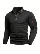 Lina | Stylischer Damen-Freizeitpullover gepolstert – Schwarz