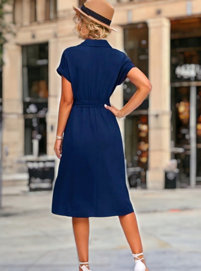 Hannah - Klassisches Kleid mit femininem und bequemem Kragen