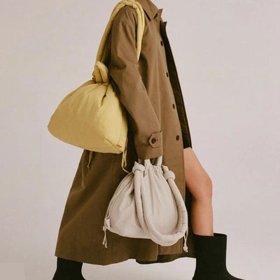 Helviora® | Gepolsterte Tragetasche mit Knoten-Details