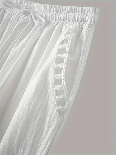 Tracey - Kontrast Besatz Verkürzt Hose