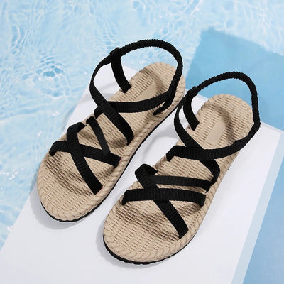 Azelma® | Verstellbare Sommerschuhe mit Kreuzriemen