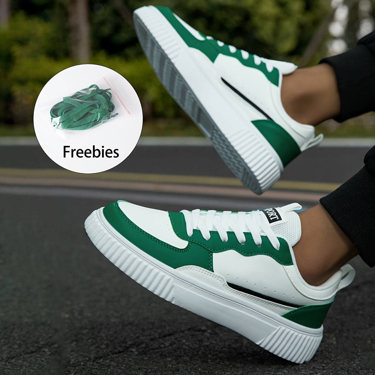 Herren Stilvolle Vintage-Schnürsneaker mit Hoher Sohle | Ideal für das tägliche Tragen