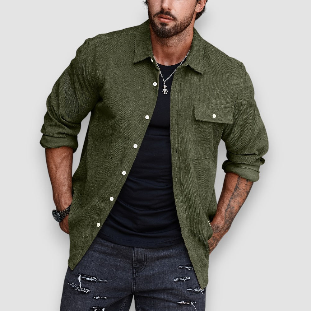 Lior | Button-Up Long Sleeve Shirt