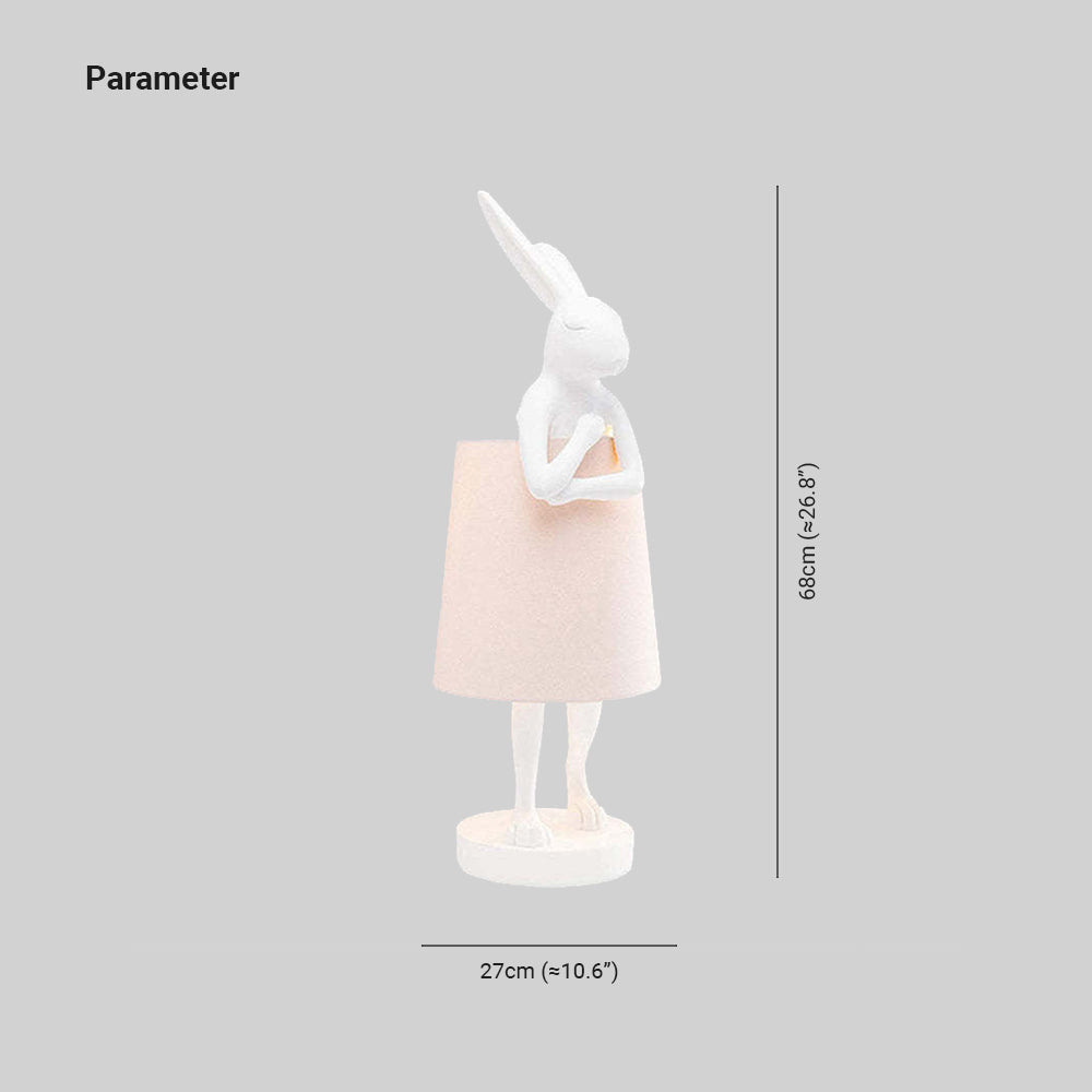 Design Tischlampe „Goldenes Kaninchen“ – Stilvolle Deko & Stimmungslicht