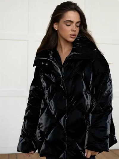 Albrecht® | Oversized Puffer mit Reißverschluss