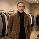 Jan | Hochwertige Herrenjacke klassisch elegant – Hellbraun