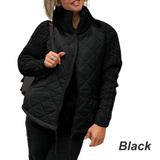 Corisanna - Warme Strickjacke mit Frontreißverschluss – Schwarz