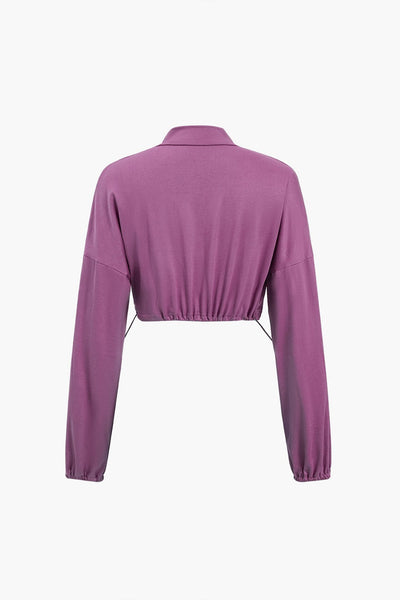 Naya | Sportliches Zweiteiler-Set mit Cropped-Jacke & Leggings