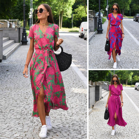 Theresita - Sommerkleid Mit Blumen