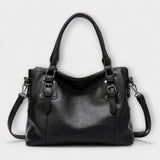 Zephyros – Elegante Schultertasche – SCHWARZ