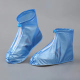 Briselia - Wasserdichte Überschuhe mit Reißverschluss – Blau