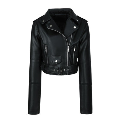 Kaya | Leder Langarm Jacke