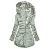 Evelyn | Warmer Winterisolierung wasserdichte Jacke – Hellgrün