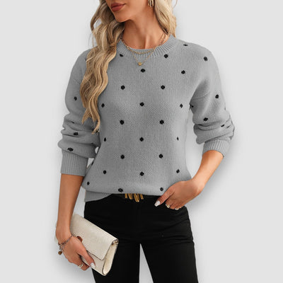 Tina | Polka Dot Pullover