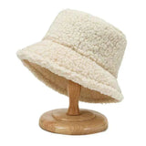 Fischerhut Damen Teddy – Weiß