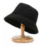 Fischerhut Damen Teddy – Schwarz