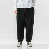 Fleece Loungehose Herren – Schwarz
